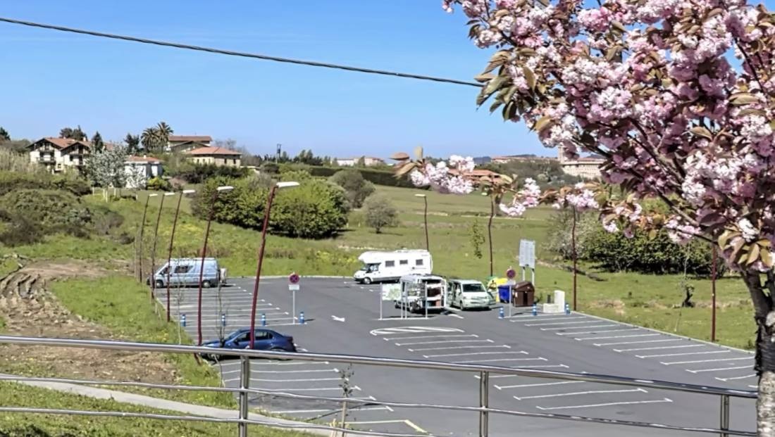 Arteaga, Spanien — Campervan Site in Zamudio