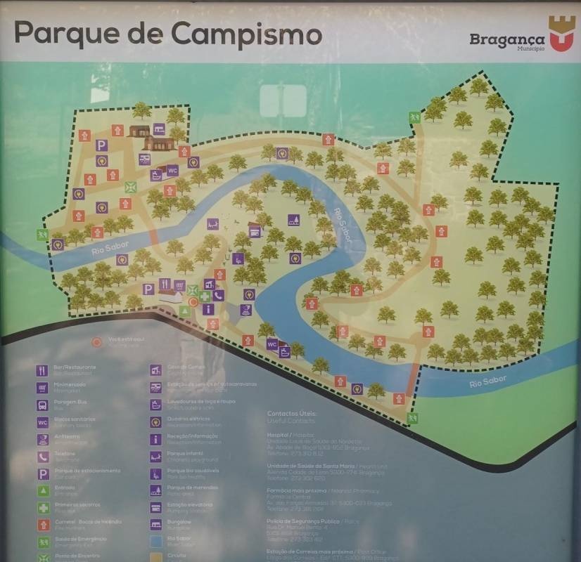 Sobre Aguas Bragança — Kamp yeri in Bragança