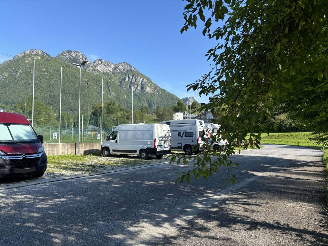 Area Sosta — Stellplatz in Cortina d'Ampezzo