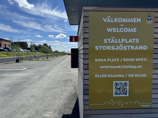 Ställplats Stoesjöstrand Östersund — Photo 2