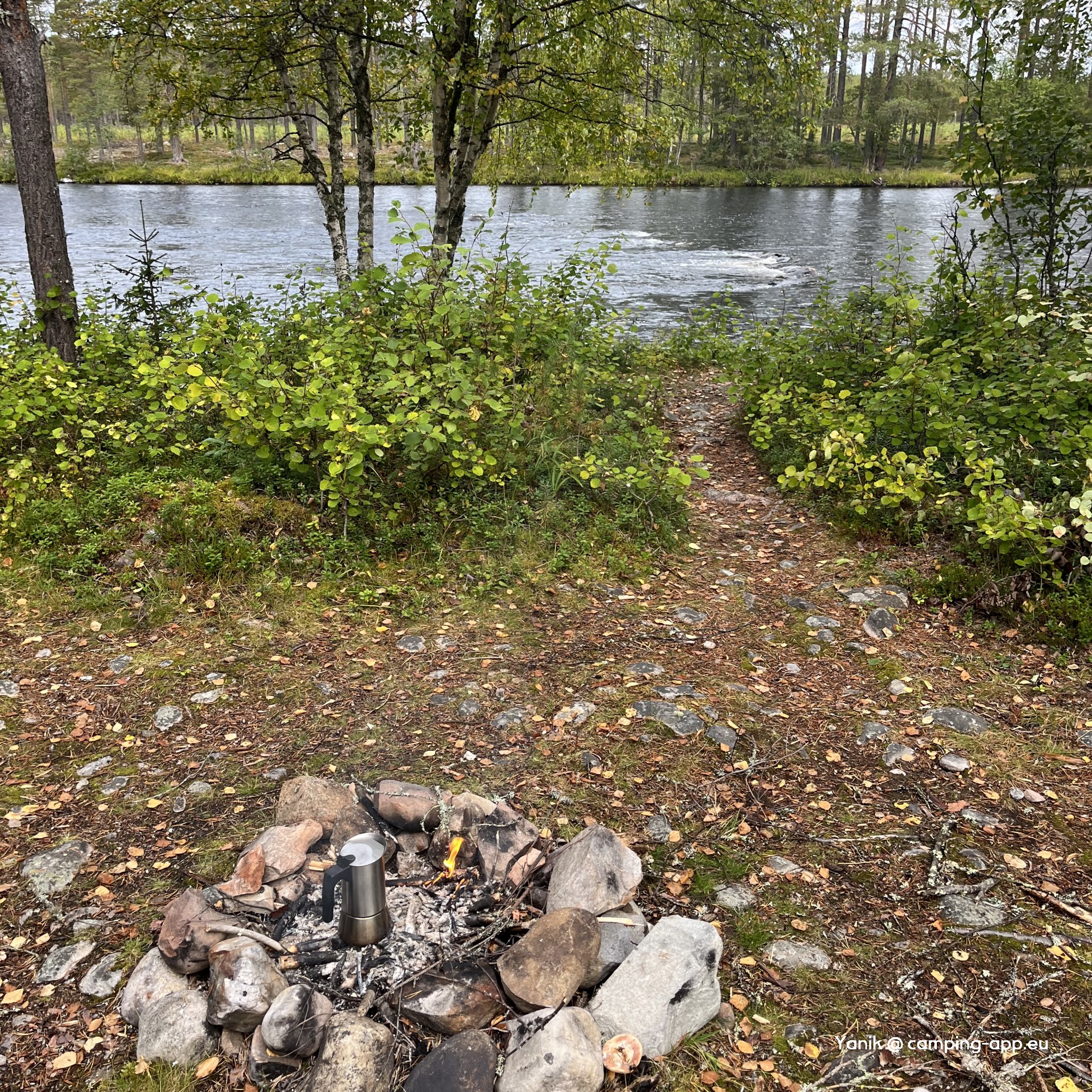 Foskrosbranna / Wildmarkscampingplatz — Foto 2