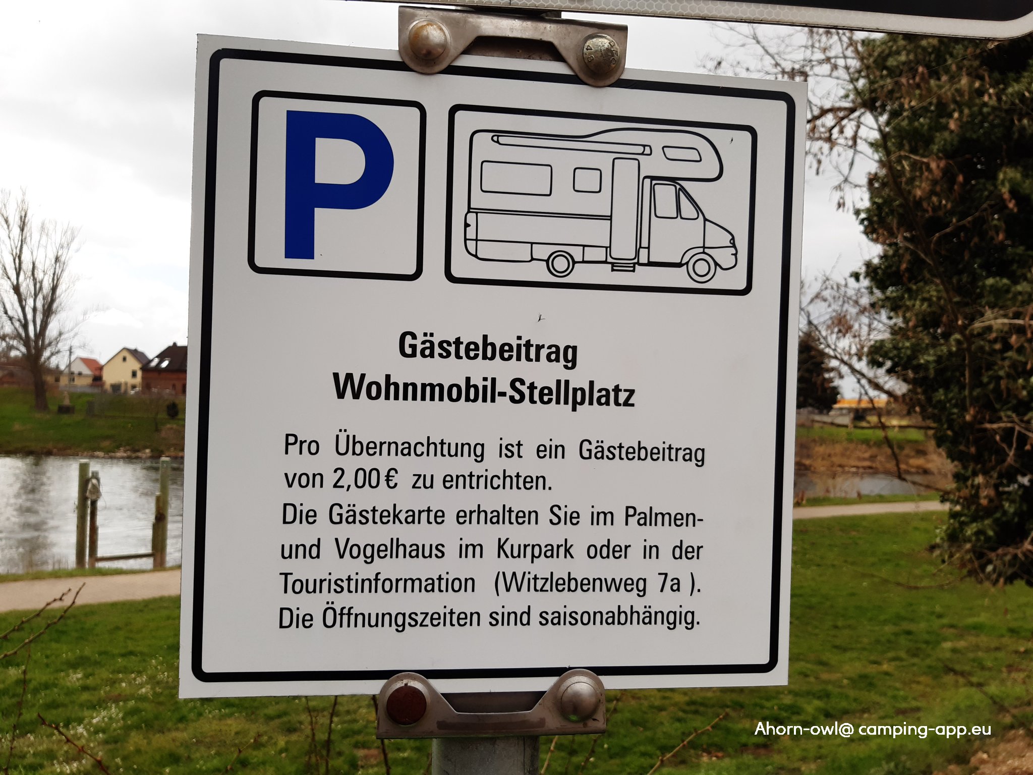 Stellplatz an der Saale Bad Dürrenberg — Photo 3
