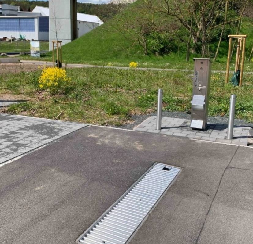 Wohnmobilstellplatz Unterbreizbach — Sítio para autocaravanas in Unterbreizbach