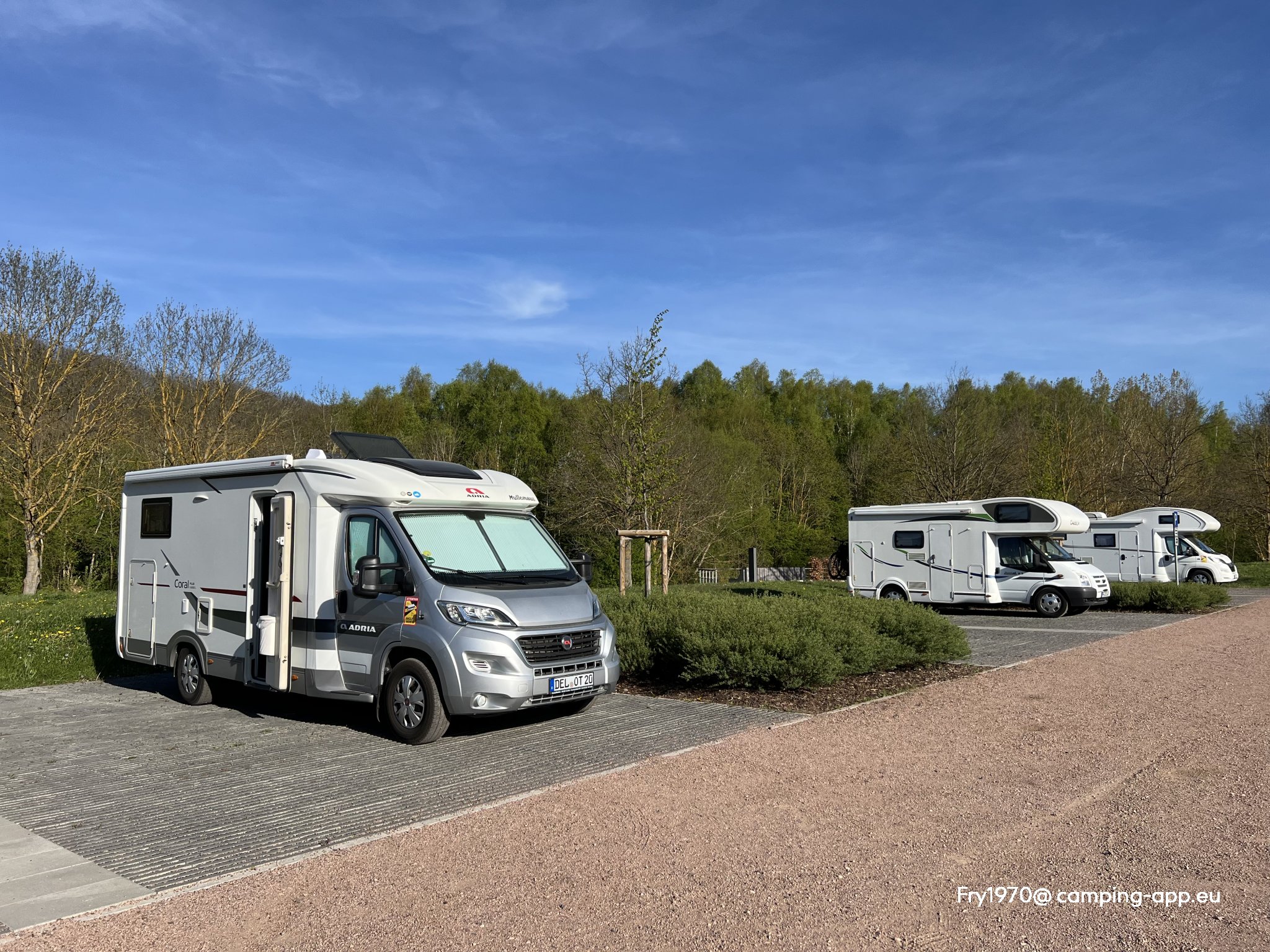 Wohnmobilstellplatz Unterbreizbach — Aire camping car in Unterbreizbach