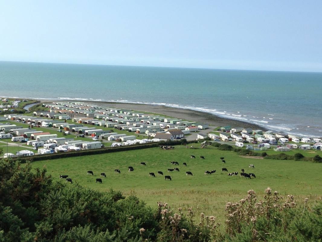 Pengarreg Caravan and Touring Park — Campingplass in Llanrhystud