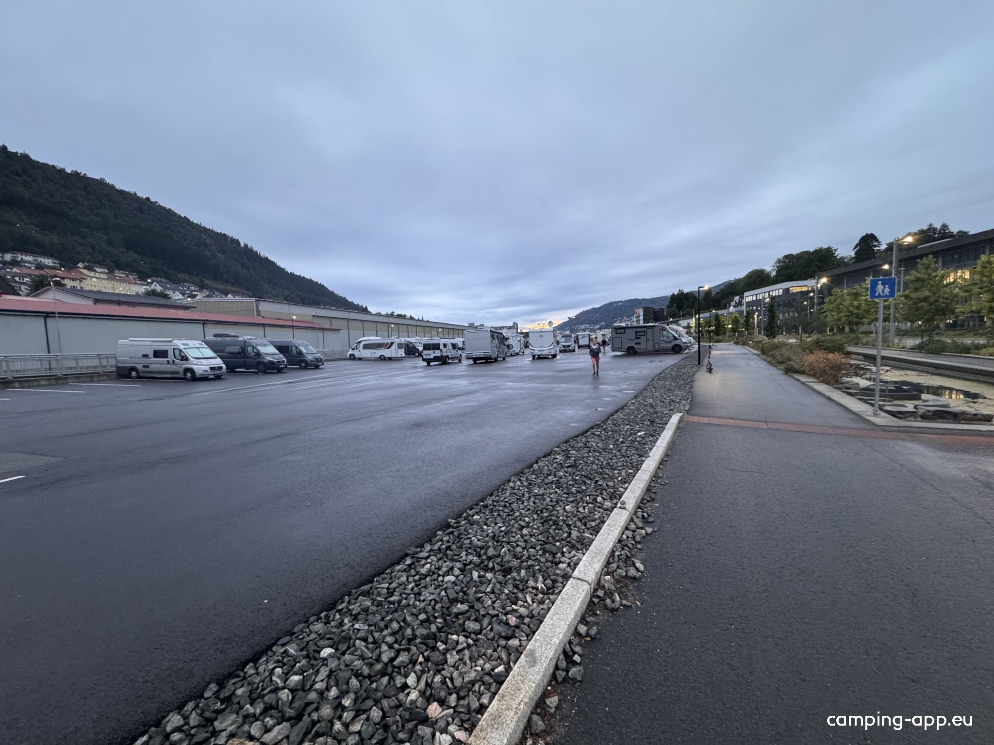 Mindemyren — Area Autocaravanas in Bergen