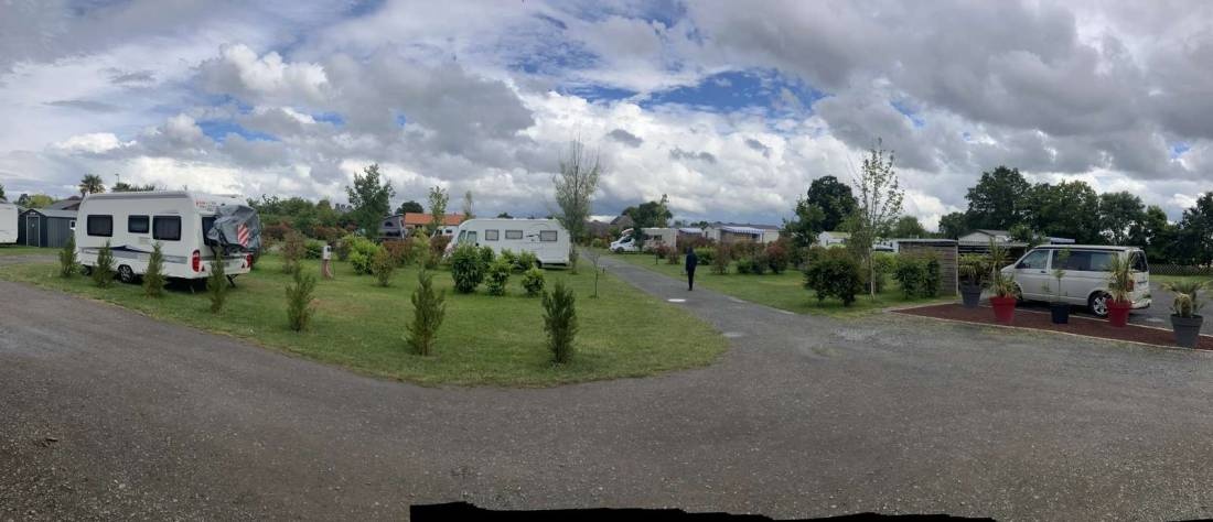 Camping la Baje de Mont Saint Michel — Sítio de acampamento in Céaux