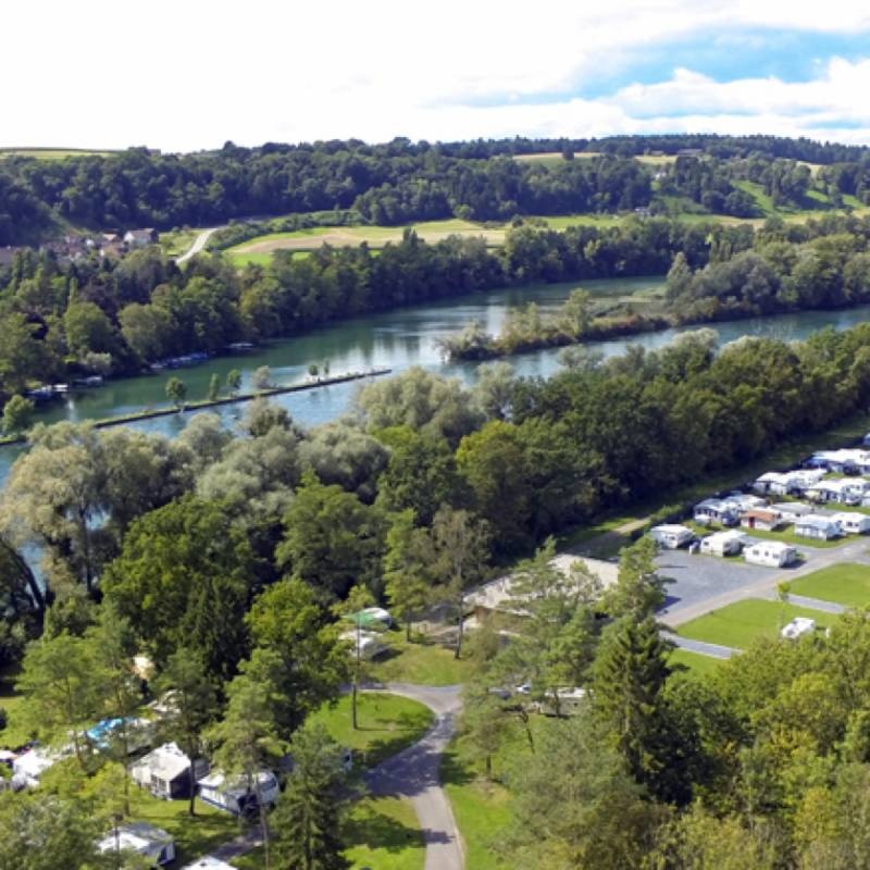TCS Camping Flaach am Rhein — Campingplats in Flaach