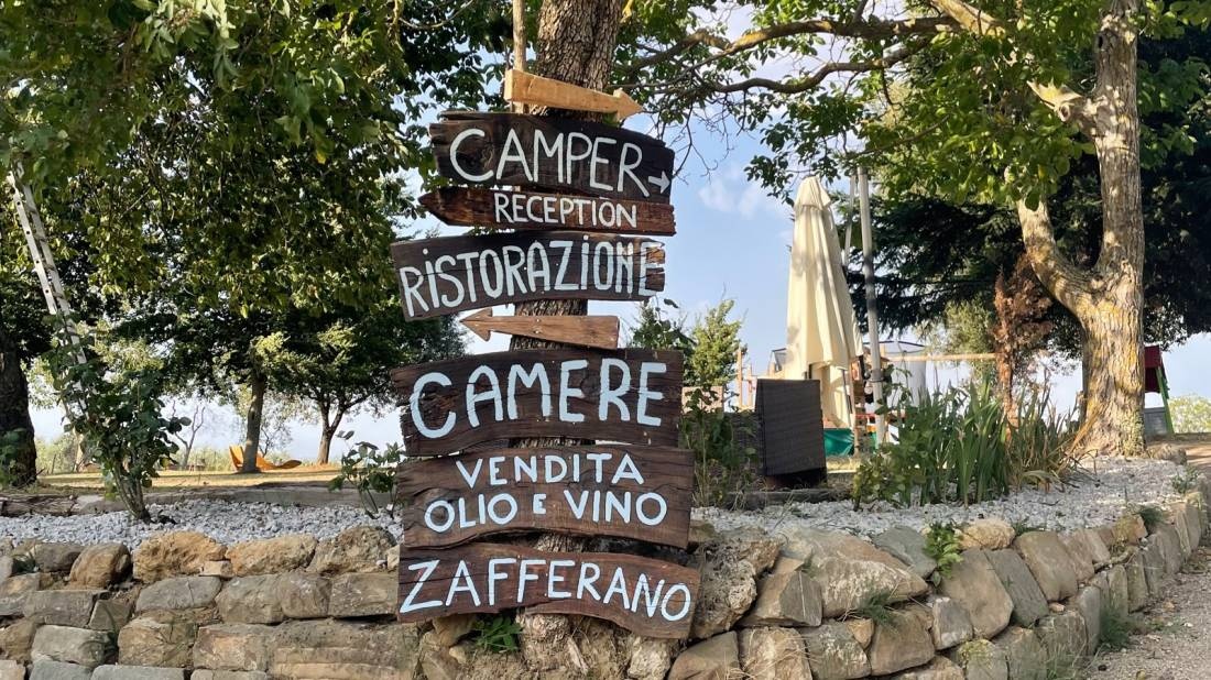 Agricampeggio L‘ Arte dei Semplici — Ställplats in Montalcino