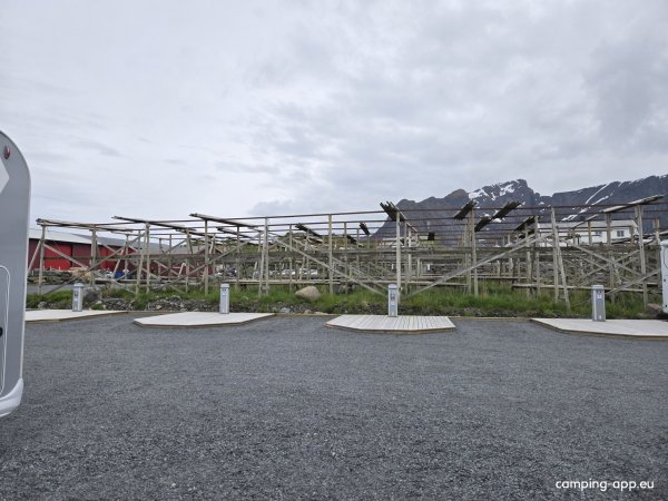 Seaside caravan parking Olenilsøya — Foto 6