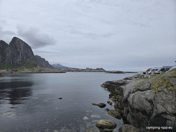Seaside caravan parking Olenilsøya — Foto 5