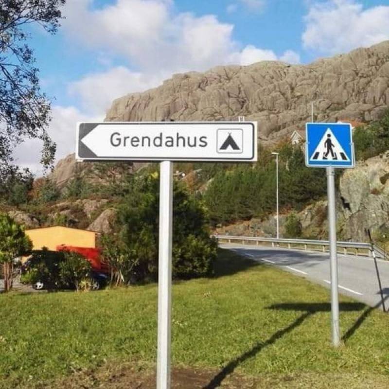 Solund grendahus camping — Campingplass in 