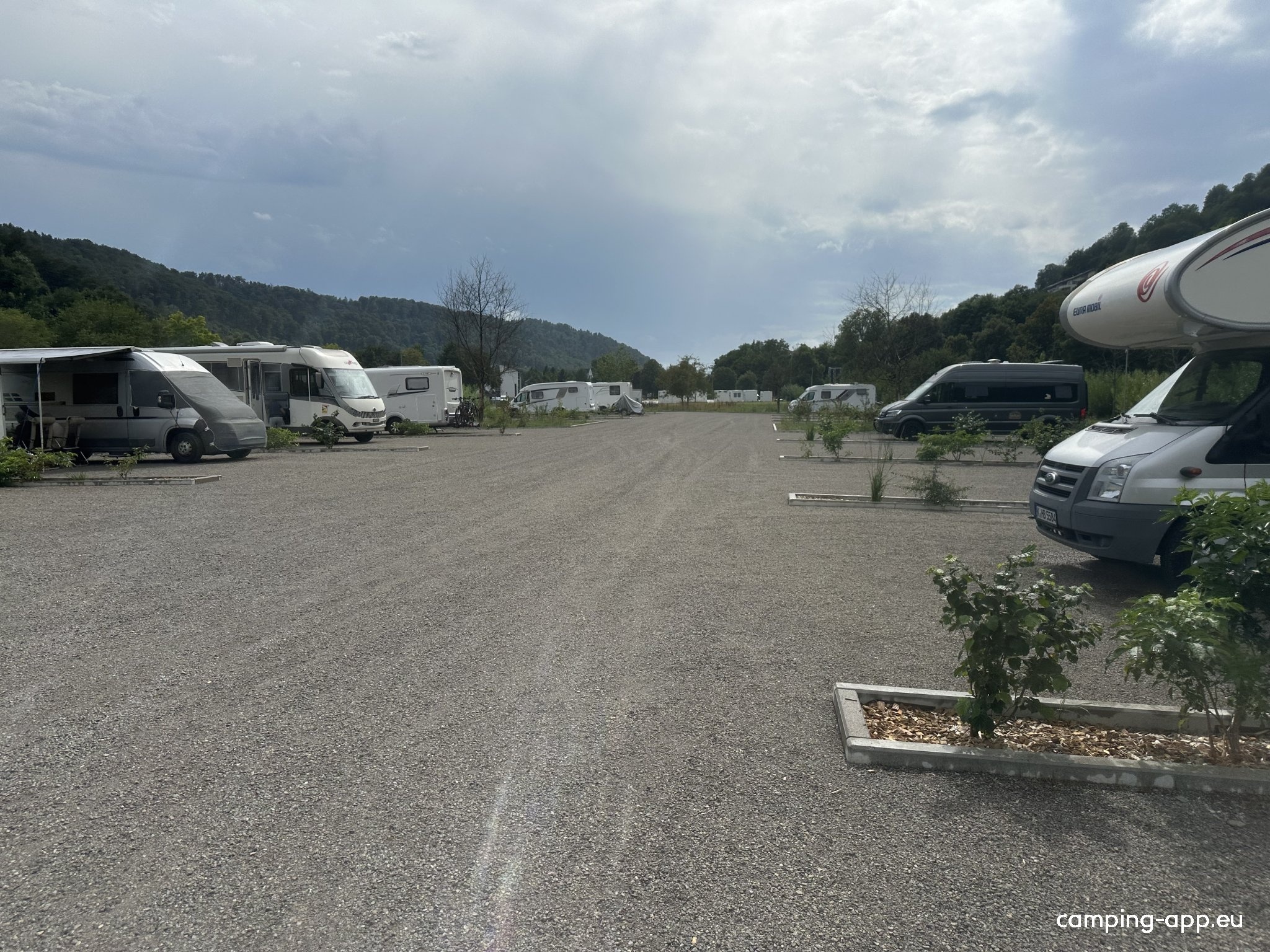 Wohnmobilpark Horb am Neckar — Місце для кемперів in Horb am Neckar