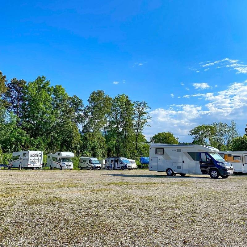 Camping Mariengrund — Kamp yeri in Bernau am Chiemsee
