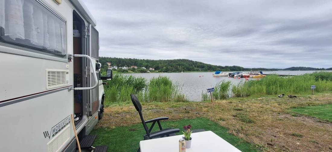 Gamlebyen Gjestehavn — Camperplaats in Gamleby