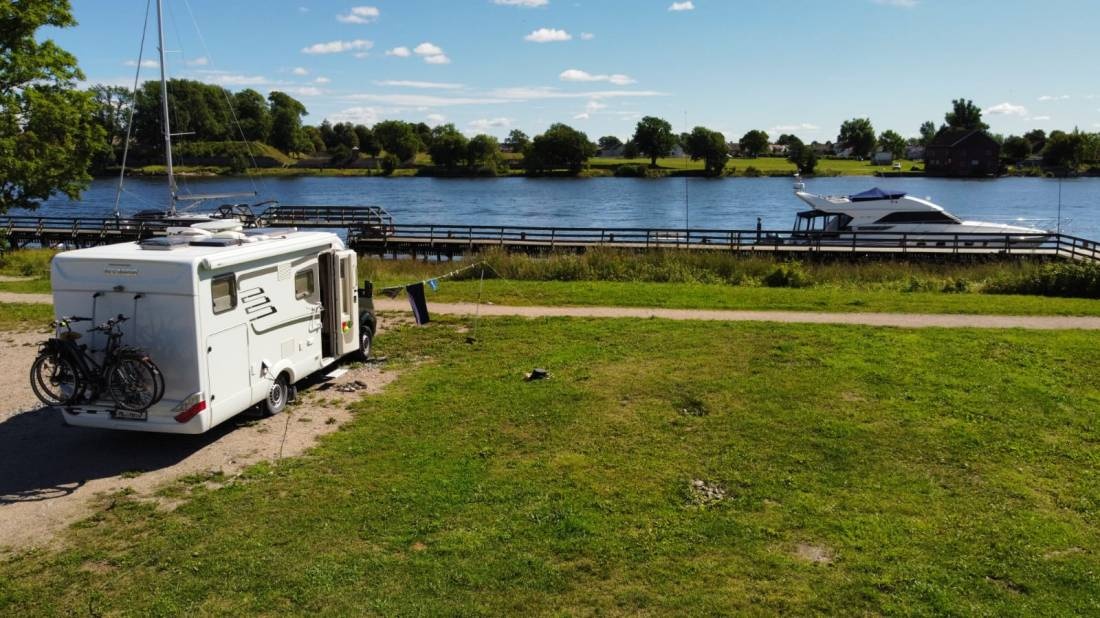 Kråkerøy båtforening Nøkledypet — Bobilplass in Gamleby