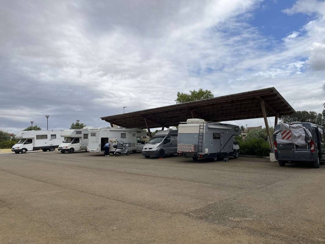 Area Sosta Baradili — Campervan Site in Bobadri/Baradili