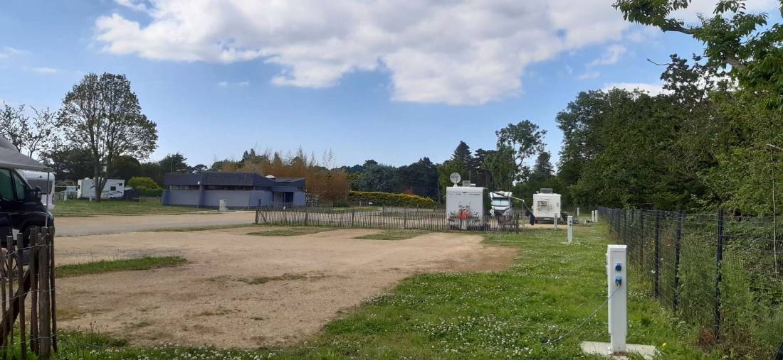 Stellplatz Toulinet — Camperplads in Plestin-les-Grèves