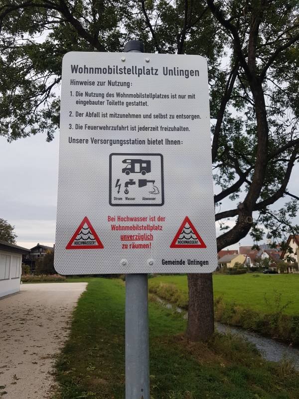 Stellplatz Unlingen — Photo 2