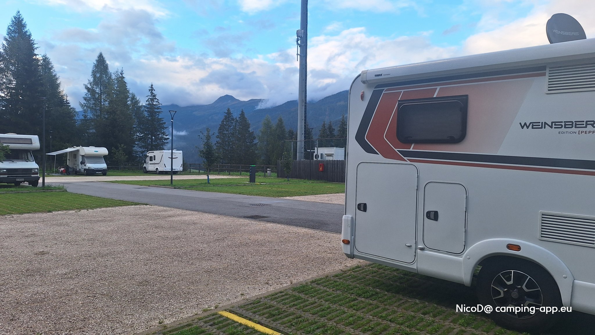 Area Camper  Padola