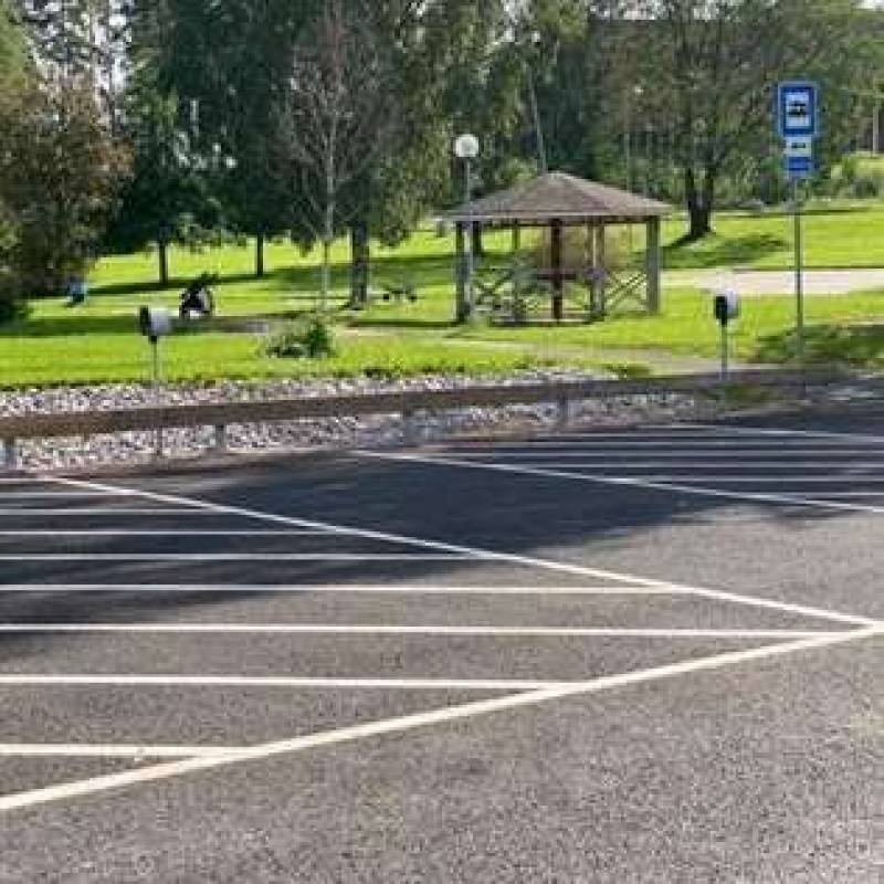 Hofors, Schweden — Karavan Sitesi in Hofors