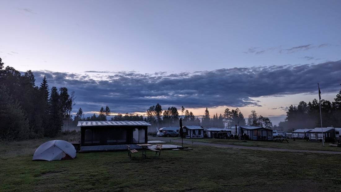 Åmot Husvagnsförening — Kamp yeri in Åmotsbruk