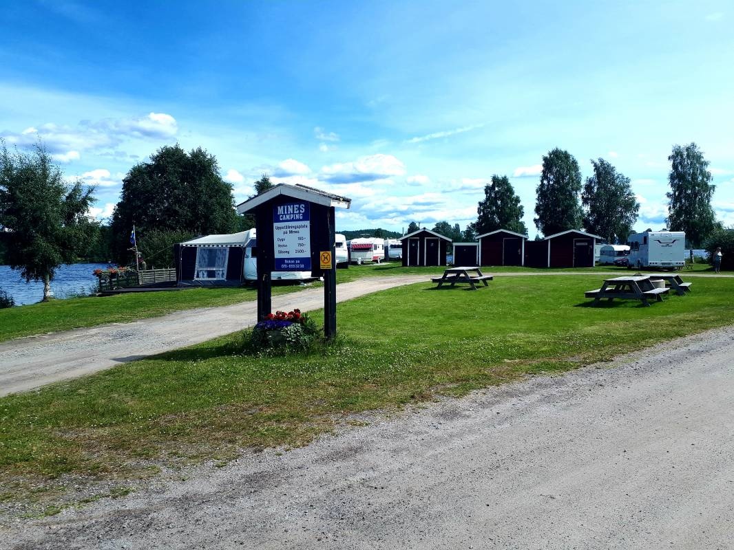 Mines Camping — Area da campeggio in Järvsö Socken