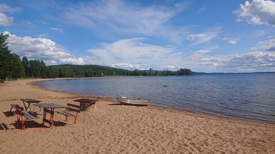 Fönebo Camping — Area da campeggio in Bjuråker