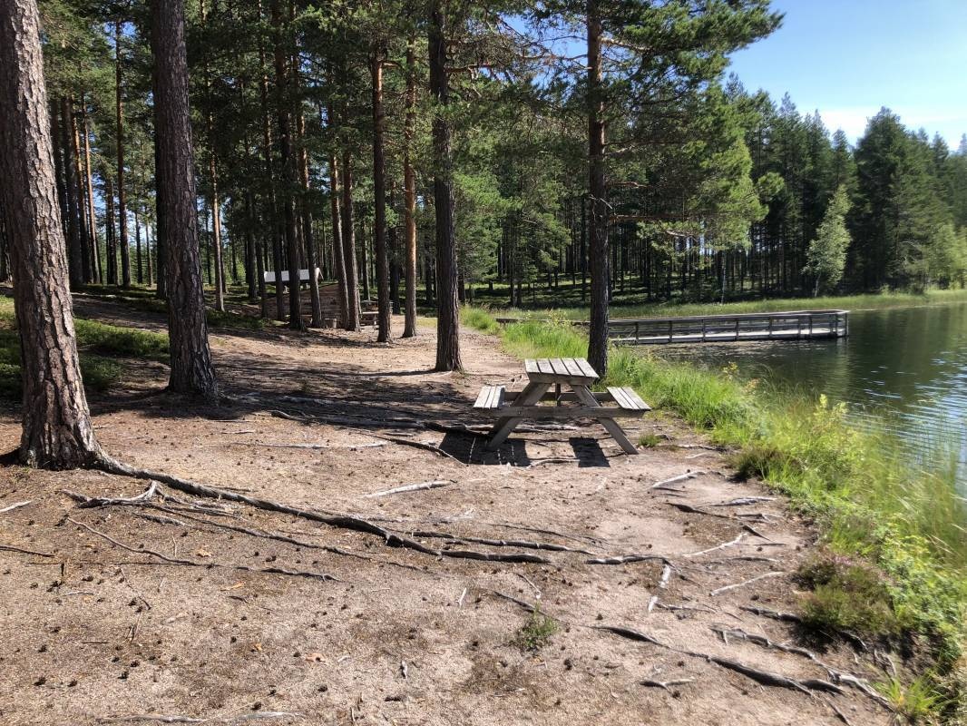 Abbortjärn Ställplats — Camping in 