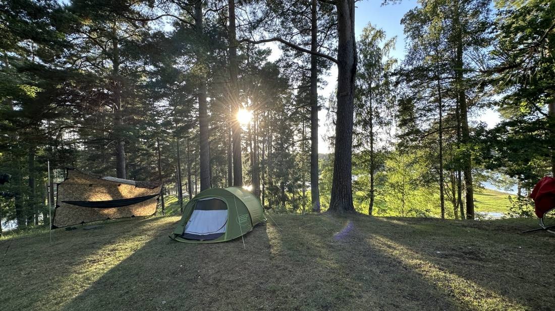 Skogsjöbadet och Camping — Campingplass in Mjölby