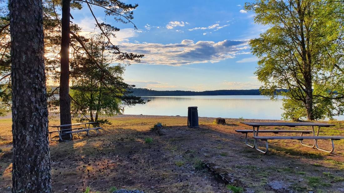 Mangenbadens Camping — Area da campeggio in Molkom