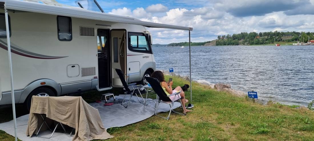 Skansholmen — Sítio de acampamento in Mörkö