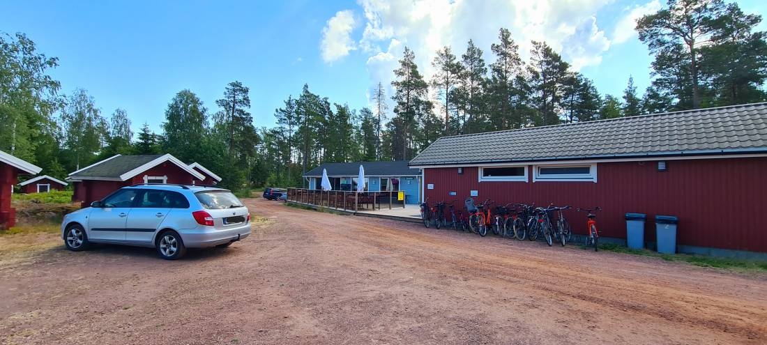 Svinö Camping Lodge — Area da campeggio in Lumparland