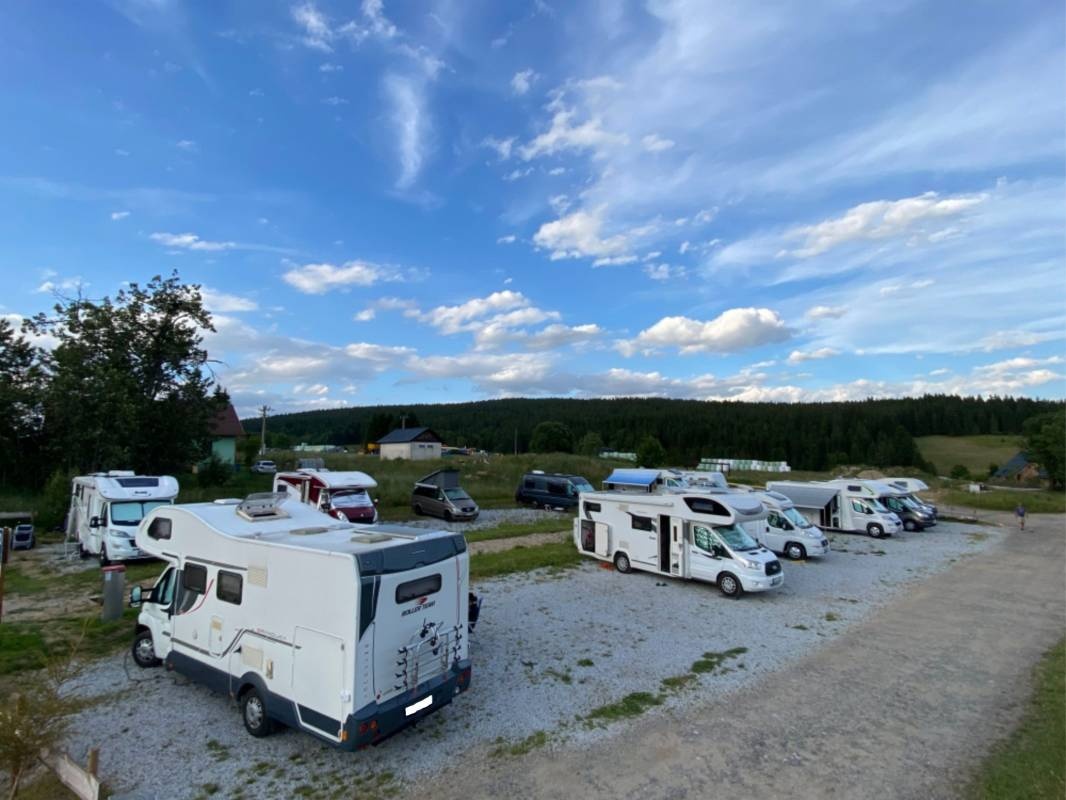 Kravanove Stani — Campervan Site in Kvilda