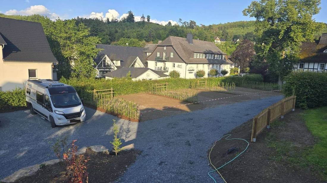 Landhotel Gasthof Willecke — Sítio para autocaravanas in Sundern (Sauerland)