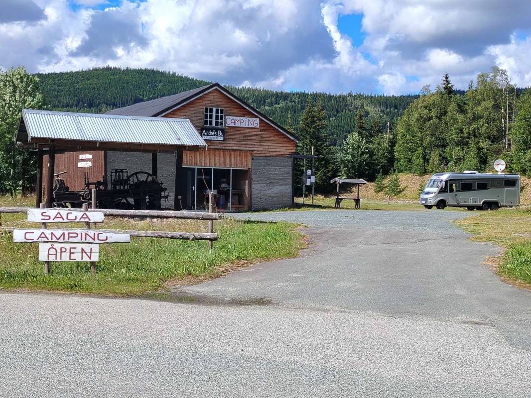 Saga Camping — Kamp yeri in Haltdalen
