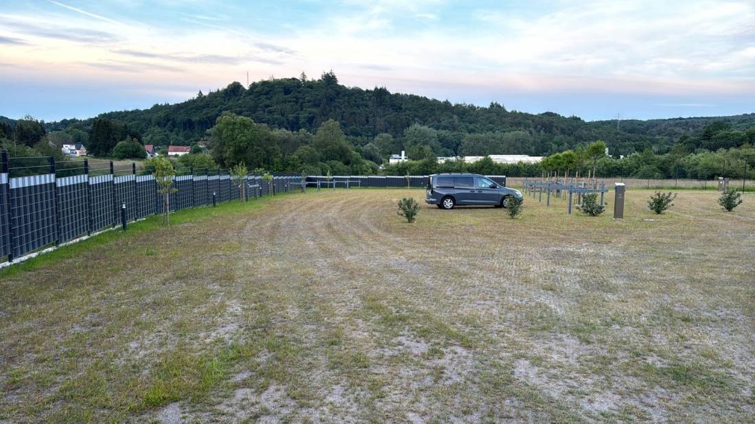 Stellplatz an der Fischwaid — Sítio para autocaravanas in 