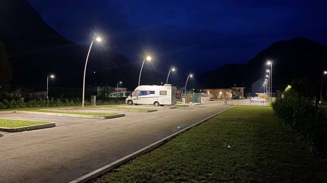 statione  di Resiutta — Stellplatz in Resiutta