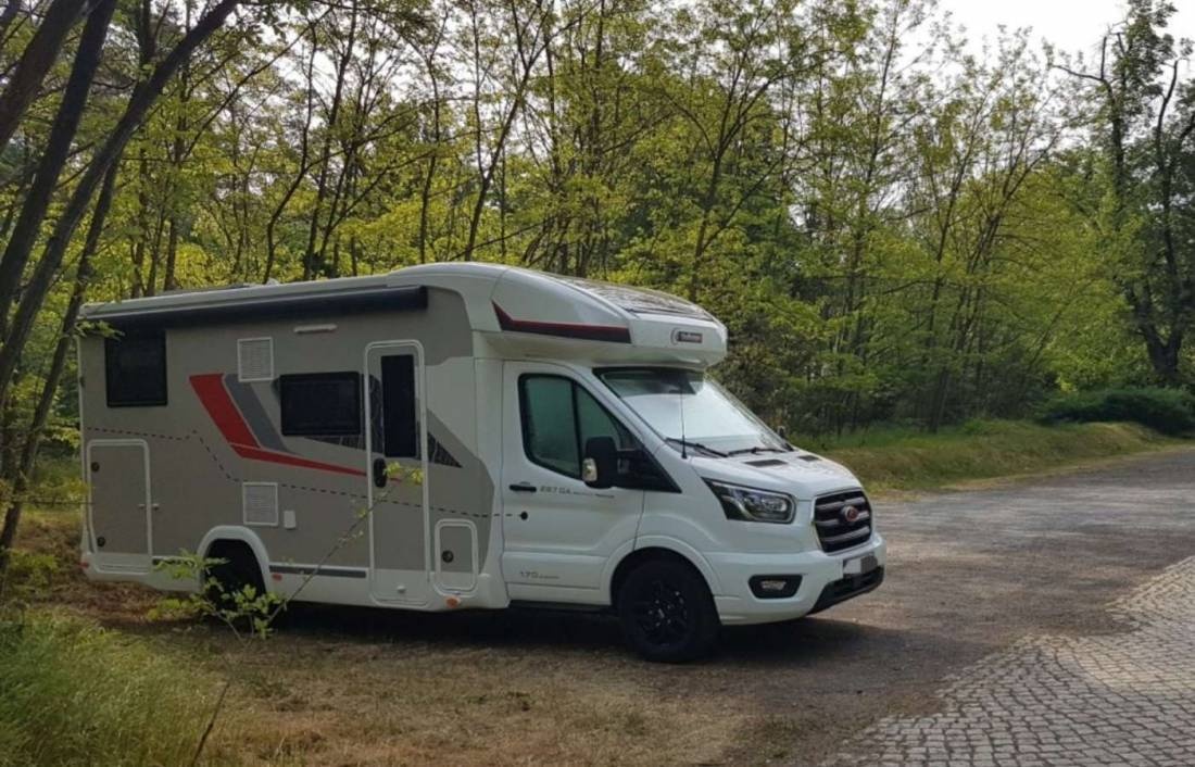 Wohnmobilstellplatz Königsbrücker Heide — Campervan Site in Königsbrück