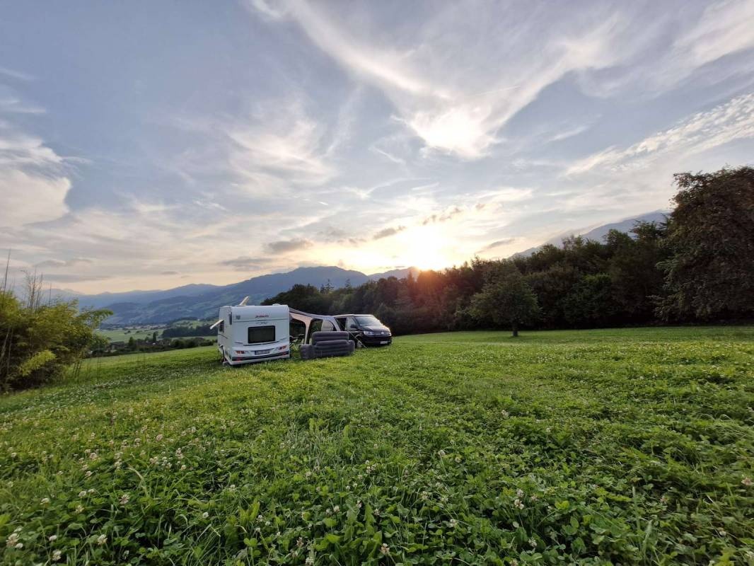 Kerns, Schweiz — Campervan Site in Kerns