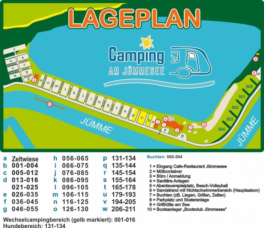 Campingplatz Jümmesee — Kemp in Detern