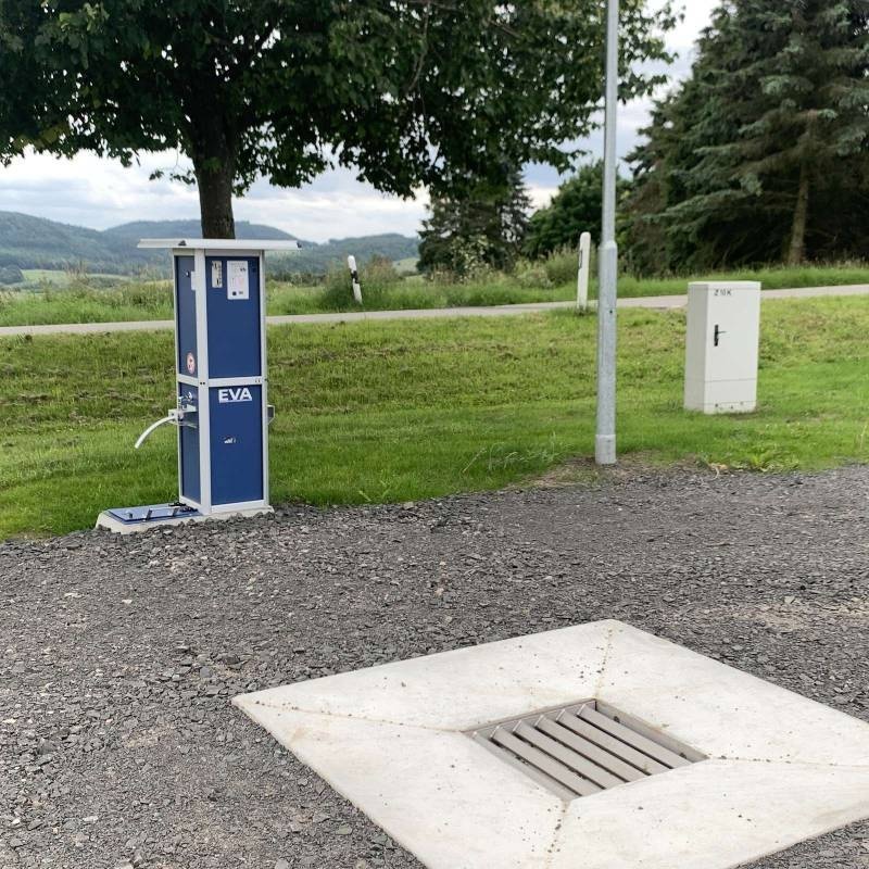 Wohnmobil Stellplatz Nordpfalzblick — Aire camping car in Ruppertsecken