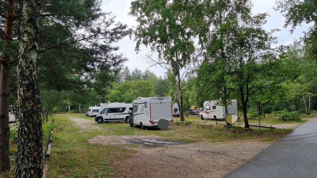 Senftenberger See — Sítio para autocaravanas in Senftenberg - Zły Komorow