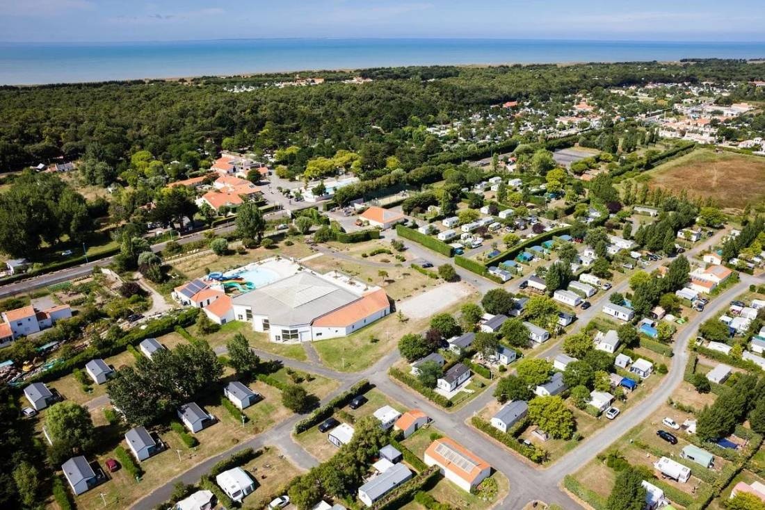 Camping Les Amiaux — Sítio de acampamento in Saint-Jean-de-Monts