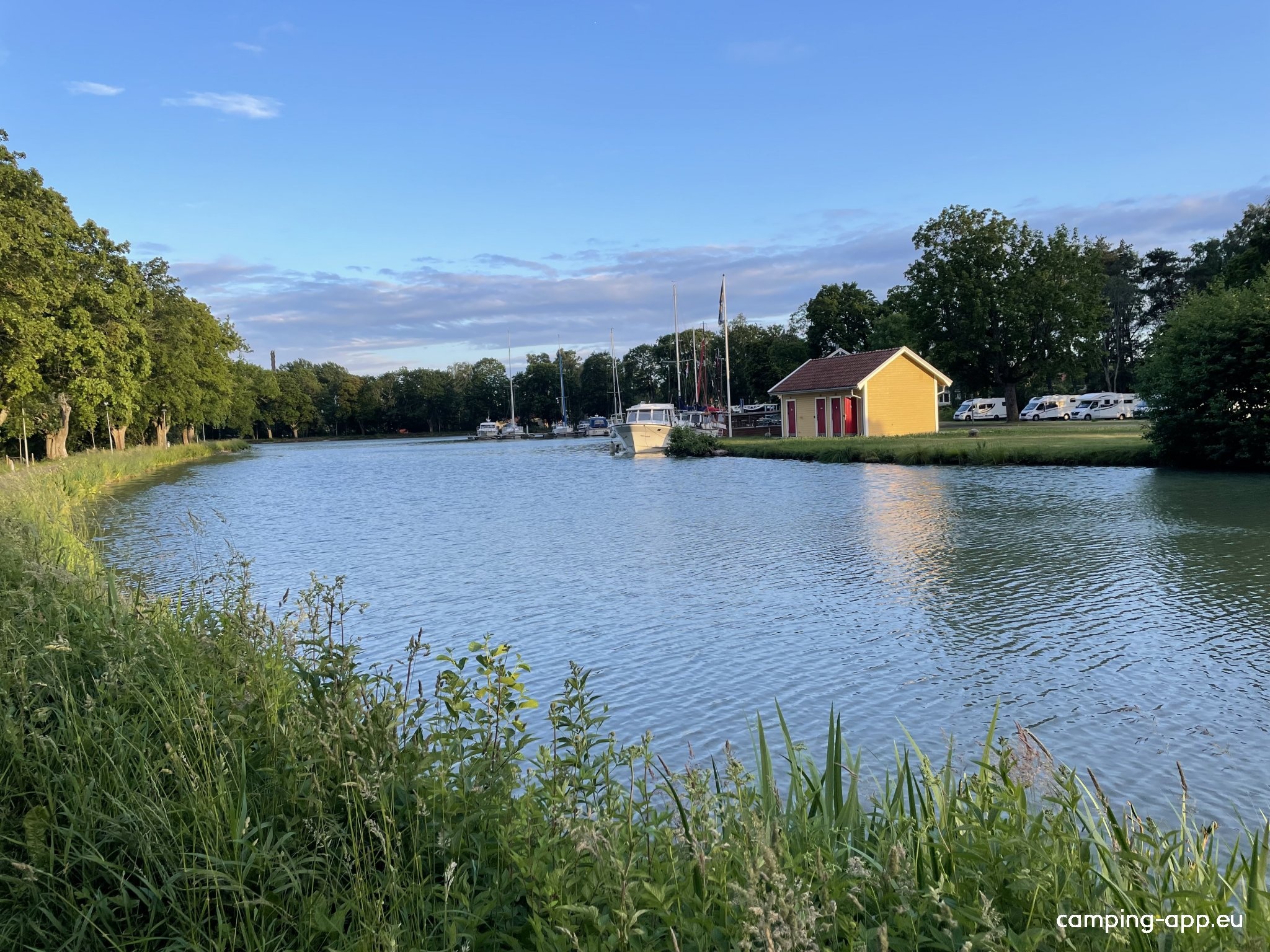 Ställplats Malfors — Stellplatz in Ljungsbro