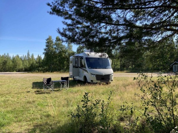 Stellplatz am Iso Vietonen