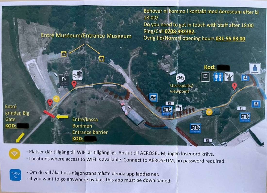 Aeroseum — Area di sosta in Göteborg