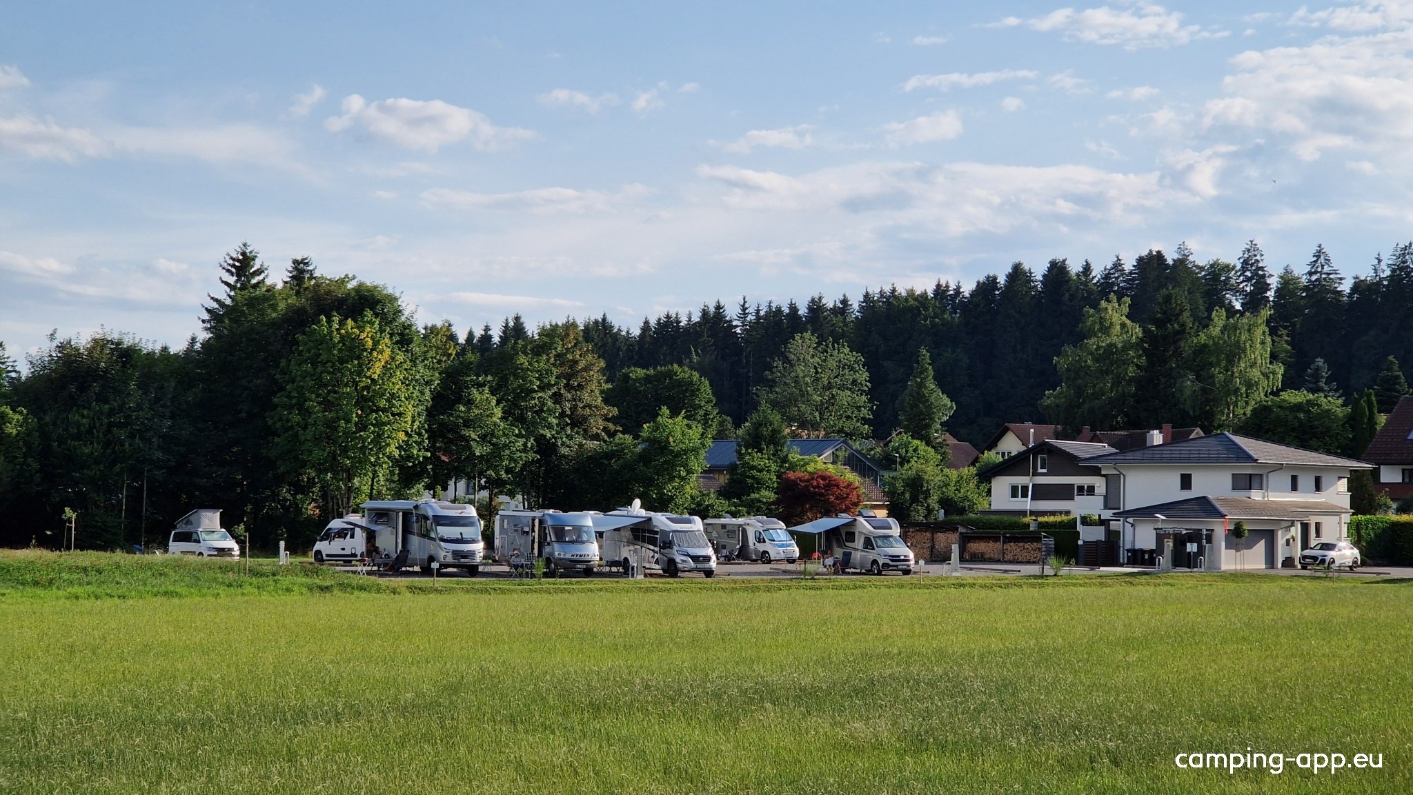 Wohnmobilstellplatz Burgblick Waldburg — Stellplatz in Waldburg