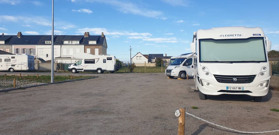 Stellplatz Cayeux-sur-Mer — Ställplats in Cayeux-sur-Mer