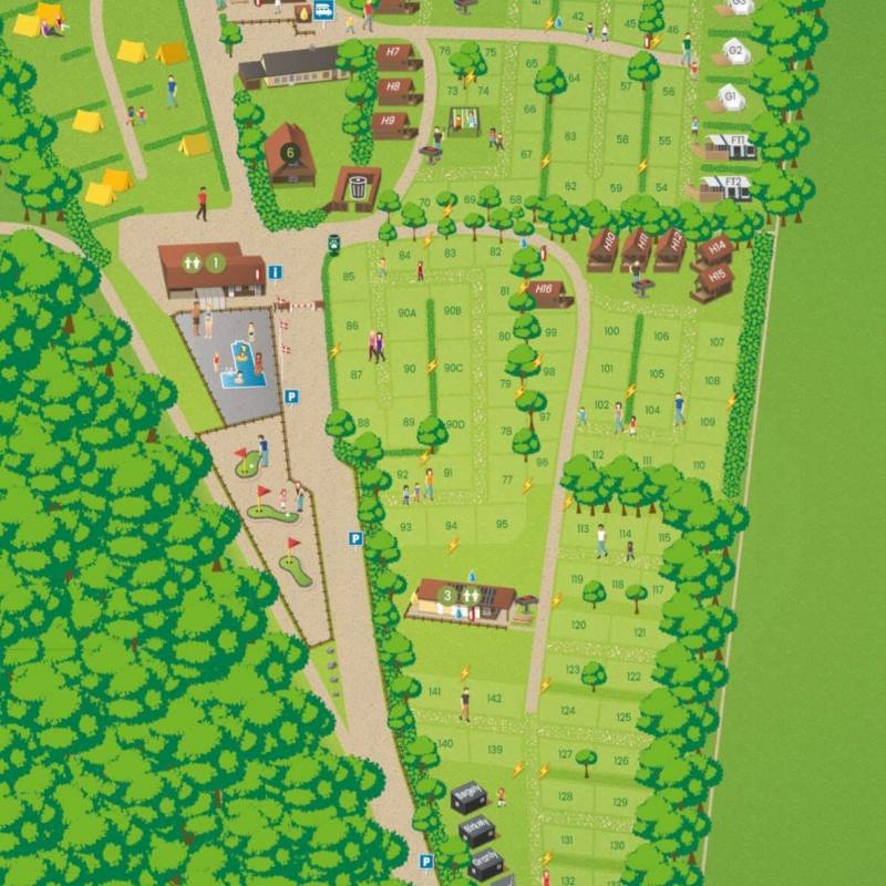 Bamsebo Camping — Campingplatz in Ulstrup